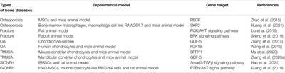 MicroRNA-21: An Emerging Player in Bone Diseases